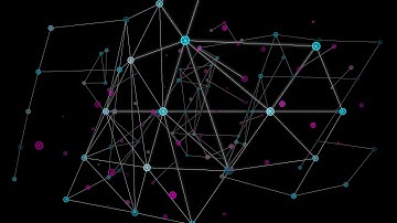 4K UHD 25fps FREE Video Background - Plexus Conected Particle Dots With Lines