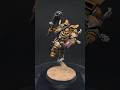 [ Imperial fist ] Chaplain with jump pack #warhammer40k #warhammer #spacemarines