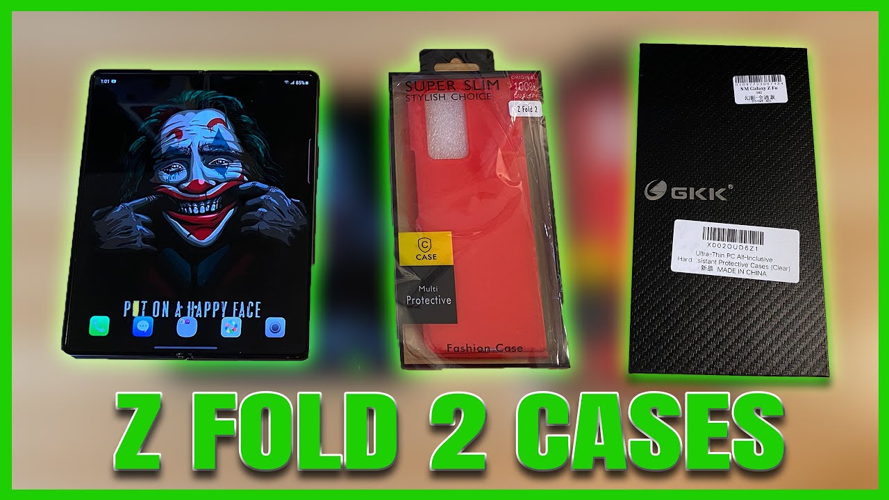 Galaxy Z Fold 2 Cases | Pretty Good But Not That Great!!!