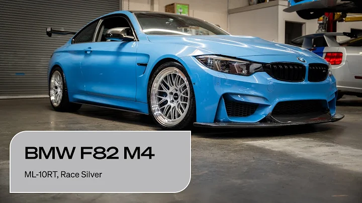 BMW F82 M4 on Apex 19" ML-10RT Forged Wheels