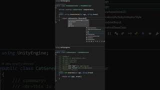 Documentation for C# and unity