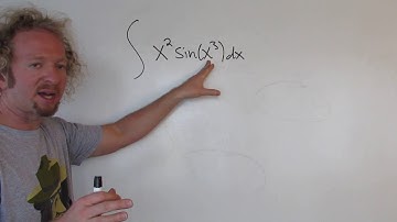 Integral of x^2*sin(x^3) with u-substitution Calculus I