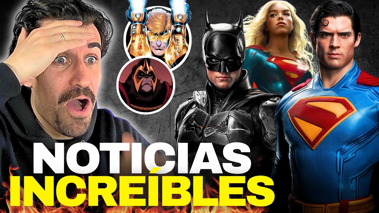 🚨Inicio rodaje THE BATMAN 2, Superman secuela con Supergirl, Wonder Woman, peli Joker & Harley DCU