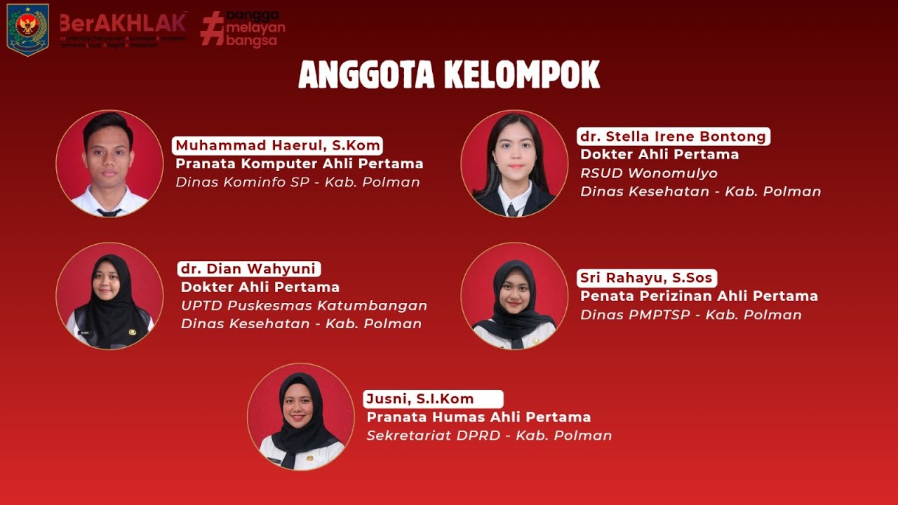 Latsar Angkatan 17, Tugas Kelompok 4 - Video Reportase Agenda I 