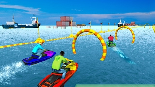 Water Boat Fun Racing Gameplay. screenshot 4