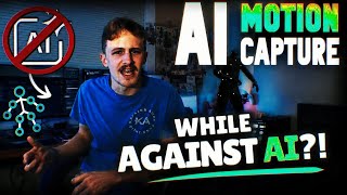 AI Motion Capture from Video in Blender! (process)