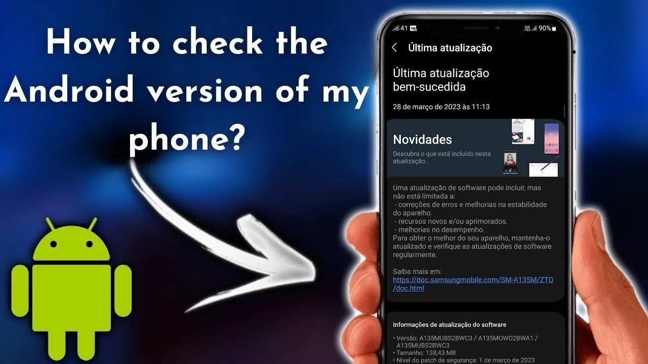 How to check the Android version of my phone - YouTube