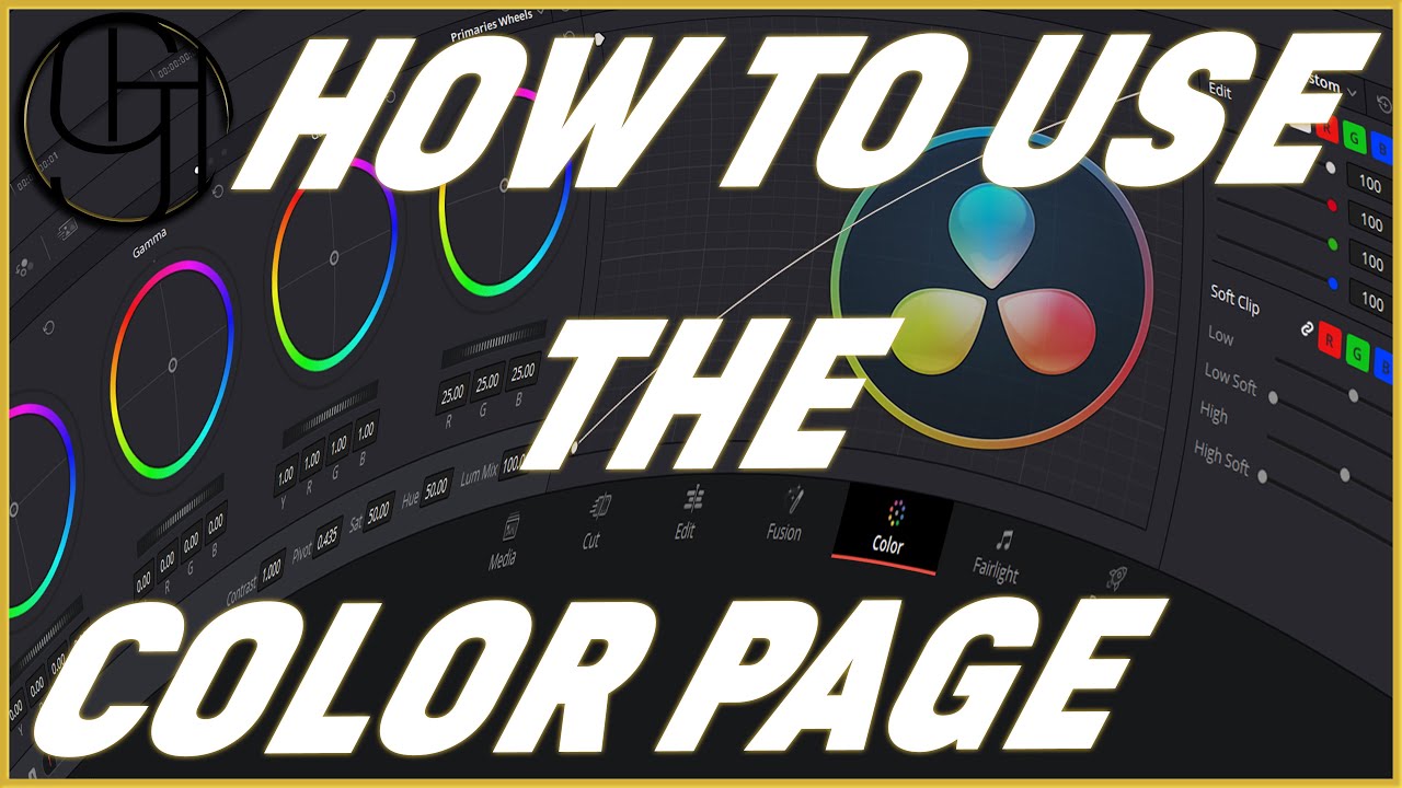 Davinci Resolve Color Grading Basics - YouTube
