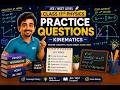 Q 21 Physics Numericals| Car Accelerates from Rest at 4 m/s² Find Velocity & Displacement After 8 s