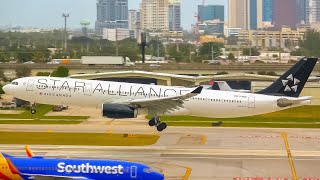 (4K) Afternoon Plane Spotting at Fort Lauderdale Hollywood Intl Airport