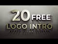 20 Free Intro Logo Amazing Templates for Adobe After Effects