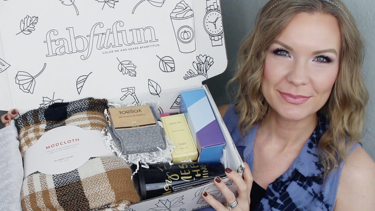 Fab Fit Fun Fall 2016 Unboxing Review LipglossLeslie YouTube Fab fit fun fall 2016 unboxing review lipglossleslie youtube