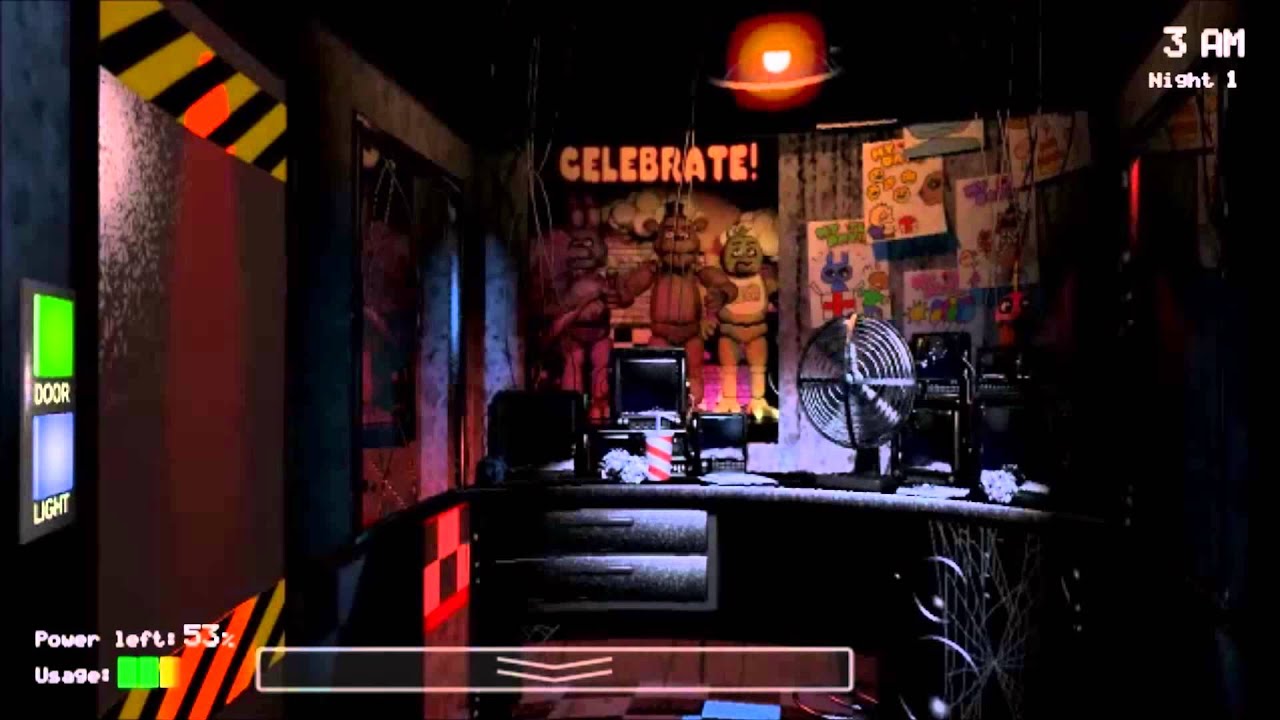 Five Nights at Freddys-Ce joc Terifiant (NIGHT 1)