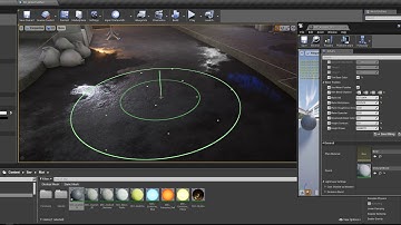 UE4 Water Puddles (Function)