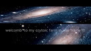 EASY CRYOTIC FARMING METHOD WARFRAME!!!!