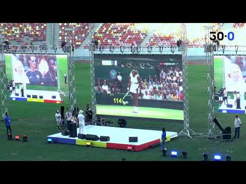 În direct, Simona Halep, de pe Arena Națională!