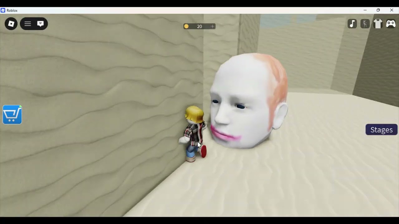 ESCAPE CHEASING AND RUNING HEAD(Obby) | RobloxObbyGameplay Walkthrough No Death 4K |@Hotgamegameover