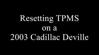 Athlete Statistics TPMS Reset