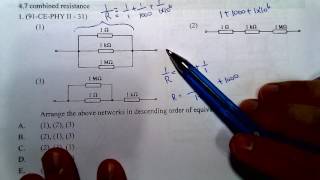 Physics 1991 HKCEE MC 31 C