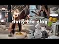 vlog | 筋トレに勉強に自炊に...毎日大忙しの一人暮らしの日常🥣ソファをお迎えしてお部屋をアップデート🤍体型維持する私の筋トレメニュー/韓国語勉強🇰🇷❣️