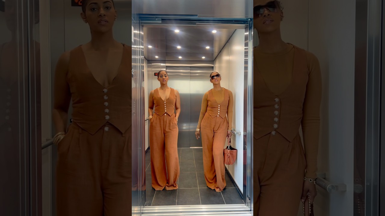 Which LOOK is your favorite? Pants suit monochrome spring fashion @fashionnova