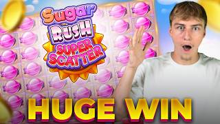 MY HUGE WIN ON SUGAR RUSH SUPER SCATTER (INSANE WIN) 🤯🏆