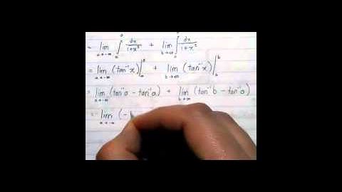 Calculus 8.4 - Improper Integrals