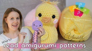 How to read amigurumi patterns. Learn how EASY it can be to follow a written amigurumi pattern!