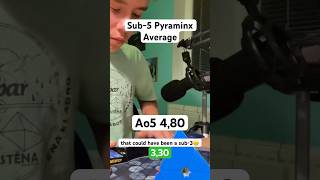 Celebrity Sub-5 Pyraminx Average #l4e #rubikscube Profile