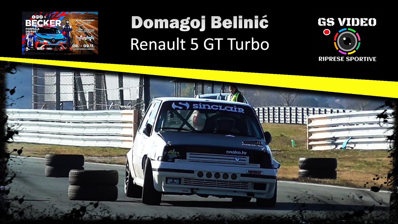 Formula Driver Grobnik 25 | Domagoj Belinić | Renault 5 GT Turbo