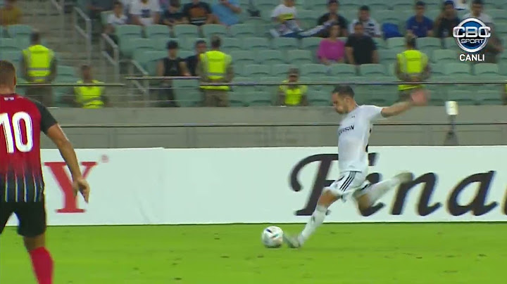 UEFA Champions League. B. Mustafazada goal (Qarabag 2:0 Lincoln Red Imps)