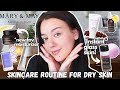 My CURRENT Skincare Routine with Mary&amp;May! A Vegan Korean Skincare Brand!#kbeauty #cleanbeauty