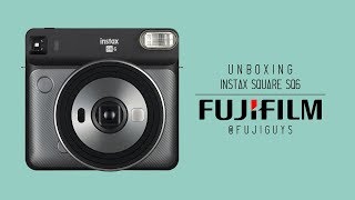 Fuji Guys - Instax Square SQ6 - Unboxing Getting Started - YouTube
