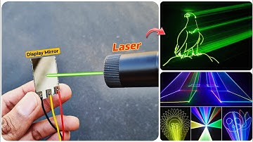 How To Make Laser Show Light At Home | DIY Laser Projector | DJ/Disco Laser Light | CreativeShivaji