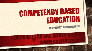 CBL- Competency based Learning/Key Features of CBE