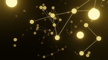Blinking Network Connection Background Video, Plexus Effect Background Loop | Free Stock Footage