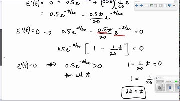 5.3 Optimization Problems Involving Exponential Functions