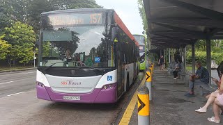 SBS Transit Bus Service 157 Scania K230UB Euro V Batch 1 SBS8775X