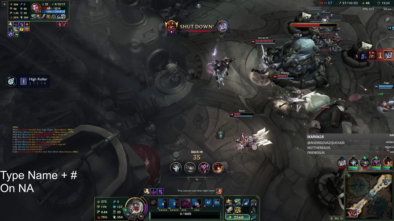 New ARAM Mayhem 😱 NA Viewer Games | Highrolling Live