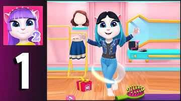 My Talking Angela 2 - Gameplay Walkthrough Part 1 (Android,IOS)