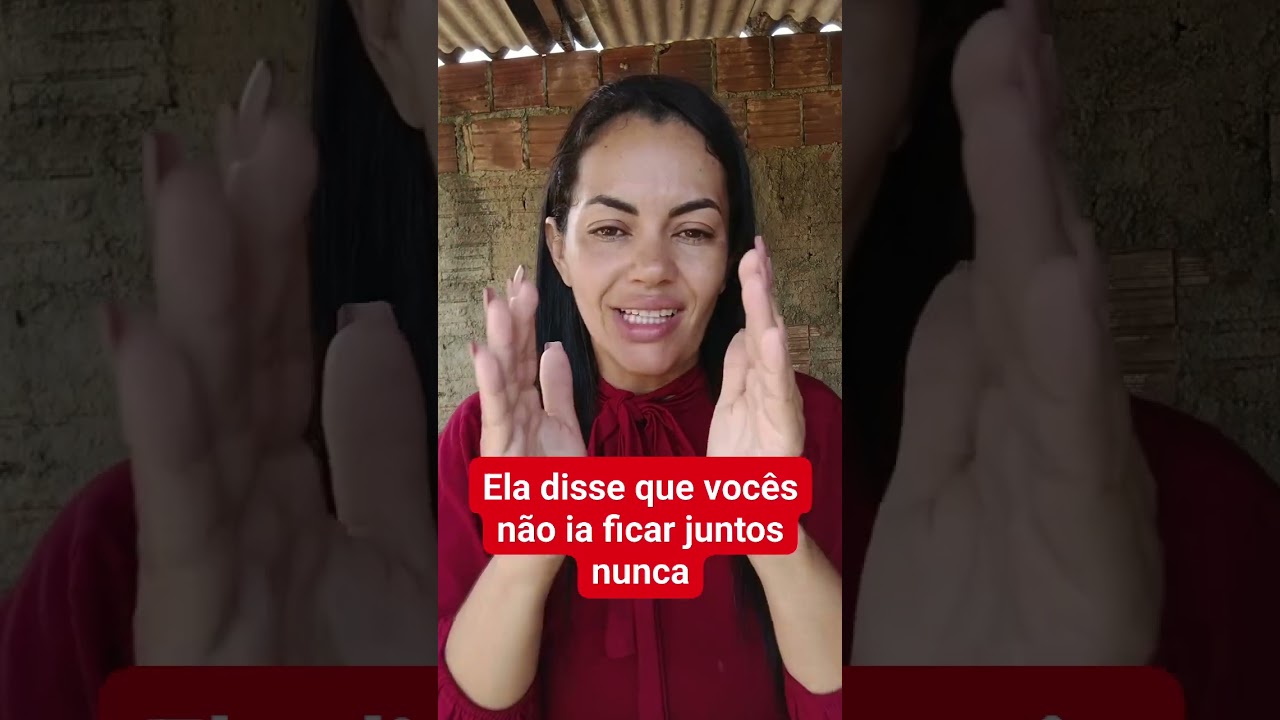 Ela disse que vocês não ia ficar junto