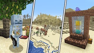 Desertification (an 'infection' mod) FULL Showcase! (Minecraft 1.20.1)