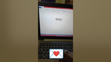 Mail 💌 in ms word tips and tricks