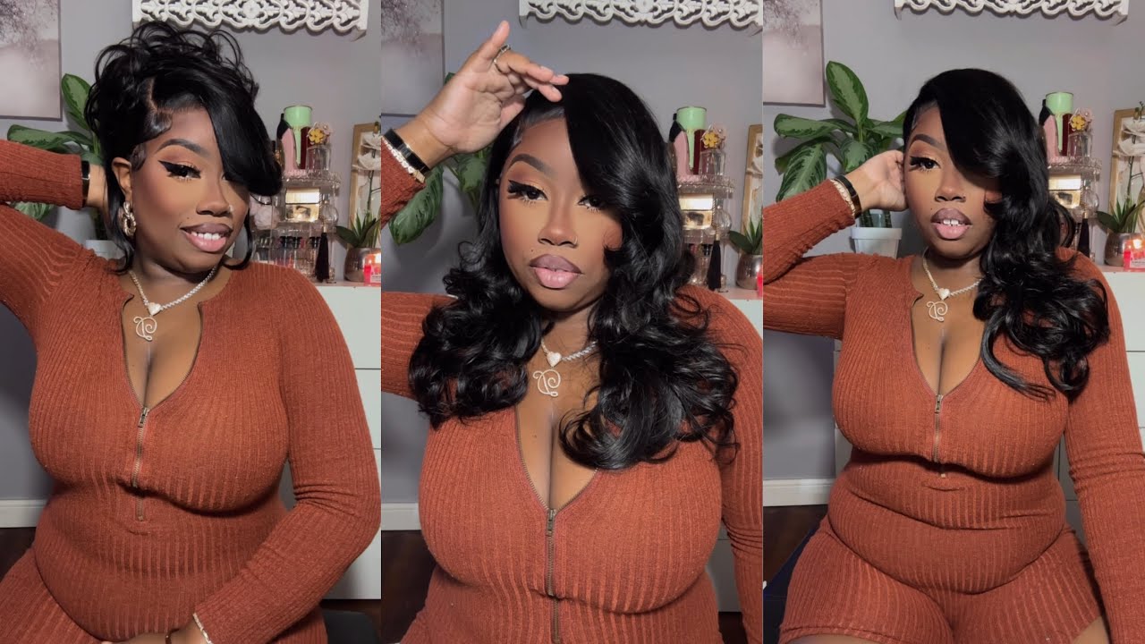 Парик No Slip 7x5 Feather Layered Bye Bye Knot CLOSURE с застежкой-молнией, волосы UNICE | Парик ...