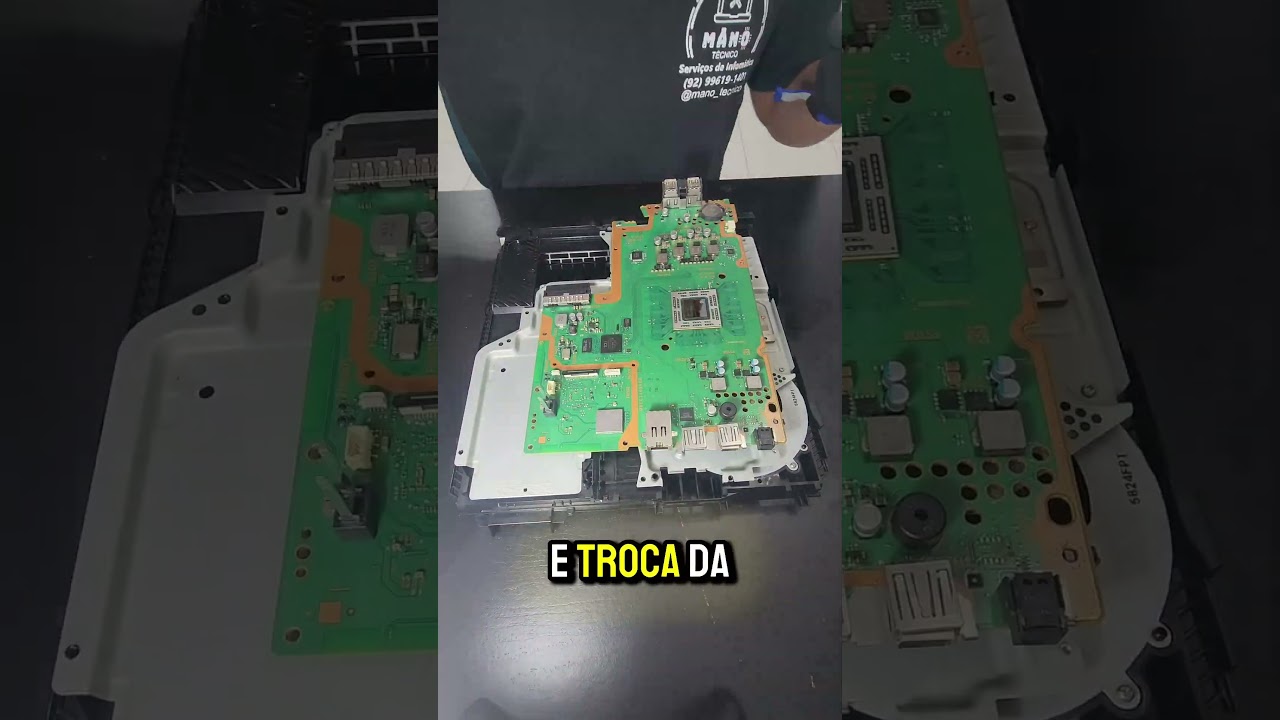 PS4 decolando, barulho muito forte! 