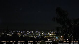 Timelapse Cam 2 - Natt til 3. august 2020