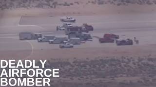8 killed in US Airforce plane crash near CA military base