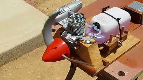 OS 55 AX Broke In Tank #5