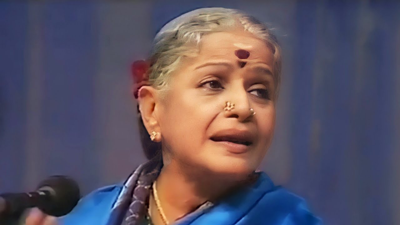 Nidhi Chala Sukhama  MS Subbulakshmi Live  Tyagaraja  Kalyani Raga  Misra Chapu Tala