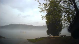 Anderson Ferry Ride In The Fog On The Deborah A Boat "ALL WOMEN CREW"